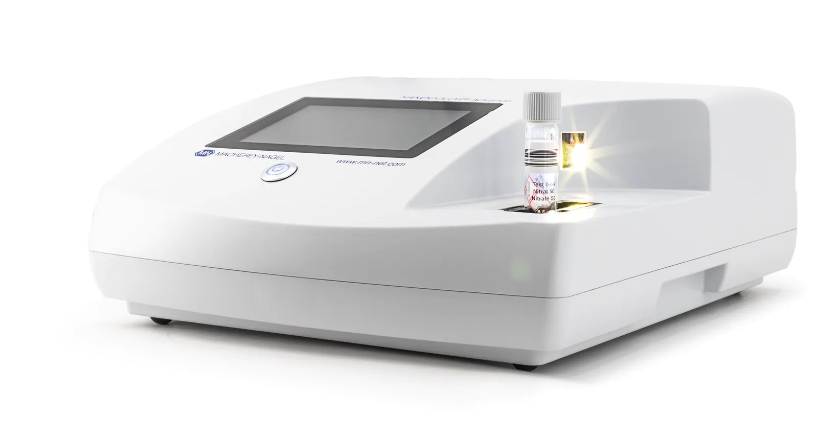 Recunoașterea unui test NANOCOLOR prin citirea codului de bare cu spectrofotometrul Advance